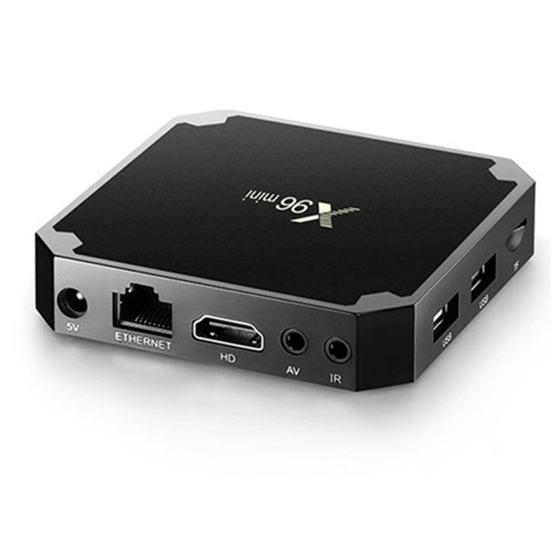 vista lateral del X96 Mini 4K 2GB/16GB Android 9 - Android TV