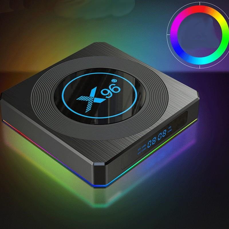 X96 X4 S905X4 4GB/32GB Android 11 - Android TV - Luces