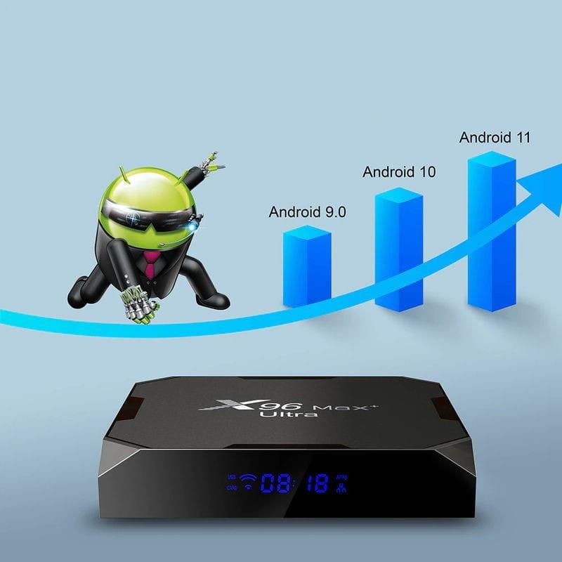 X96Max Plus Ultra S905X4 4GB/32GB Android 11 - Android TV - Android
