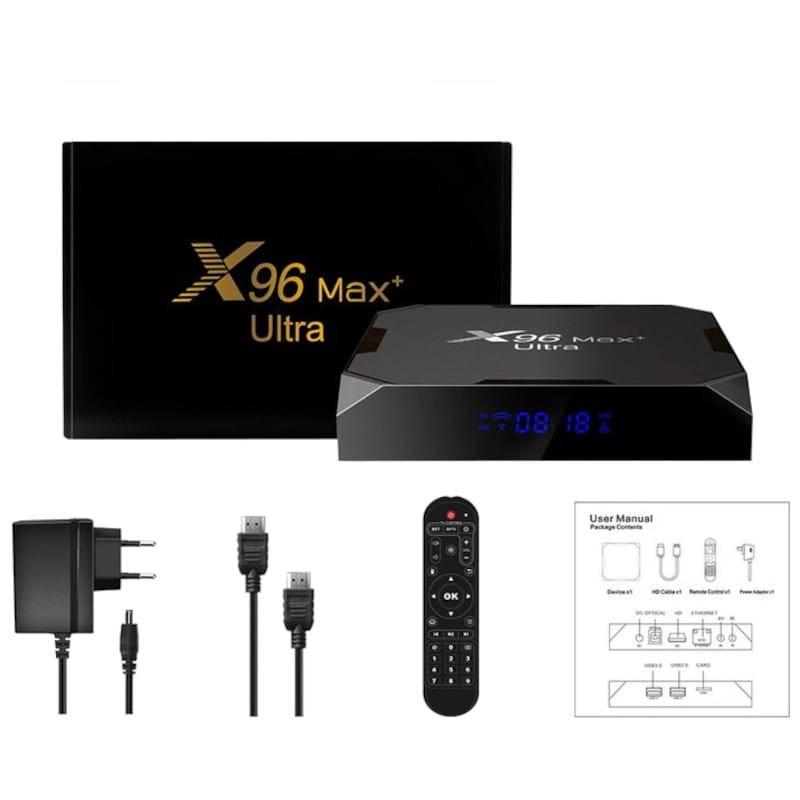 X96Max Plus Ultra S905X4 4GB/32GB Android 11 - Android TV - Contenido
