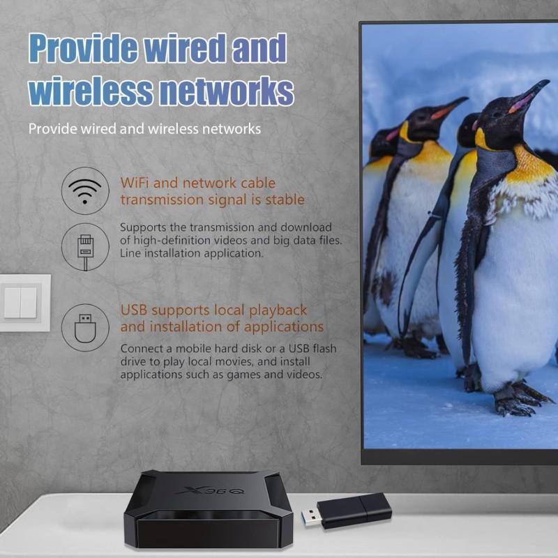 Android TV X96Q H313 2GB/16GB Android 10 con Wi-Fi
