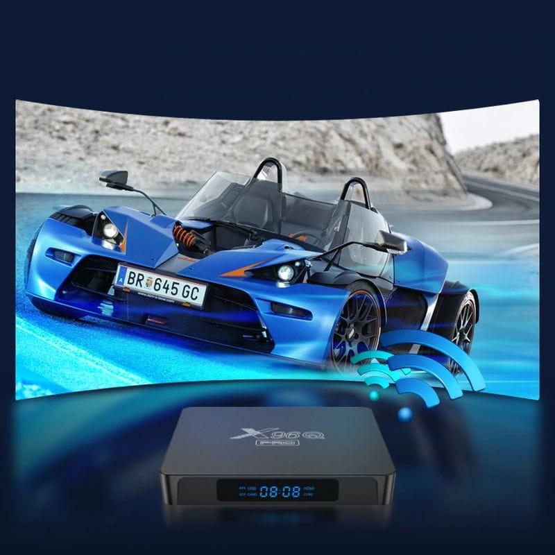 X96Q PRO H313 2Go/16Go Android 10 - Android TV - Écran
