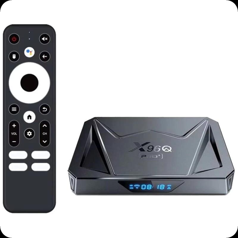 X96Q Pro Plus H728 4GB/64GB Wifi Dual Android 14 Negro - Android TV