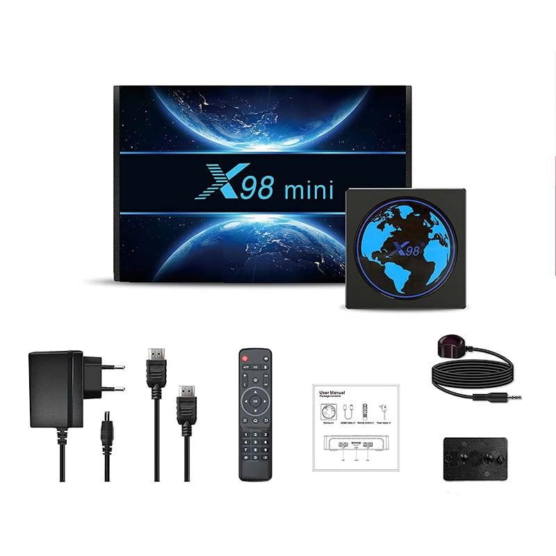 X98 Mini S905W2 4GB/32GB Android 11 - Android TV - Contenido