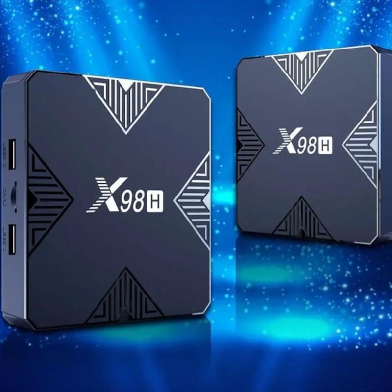 Gran calidad X98H H618 2GB/16GB Dual Band Bluetooth Android 12 Negro - Android TV