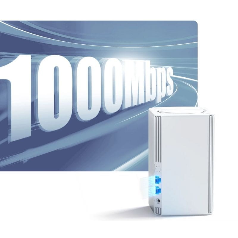 Xiaomi Mesh System AC1200 (Pack x2) 2,4Ghz/5Ghz WiFi 5 Blanco 1000mps