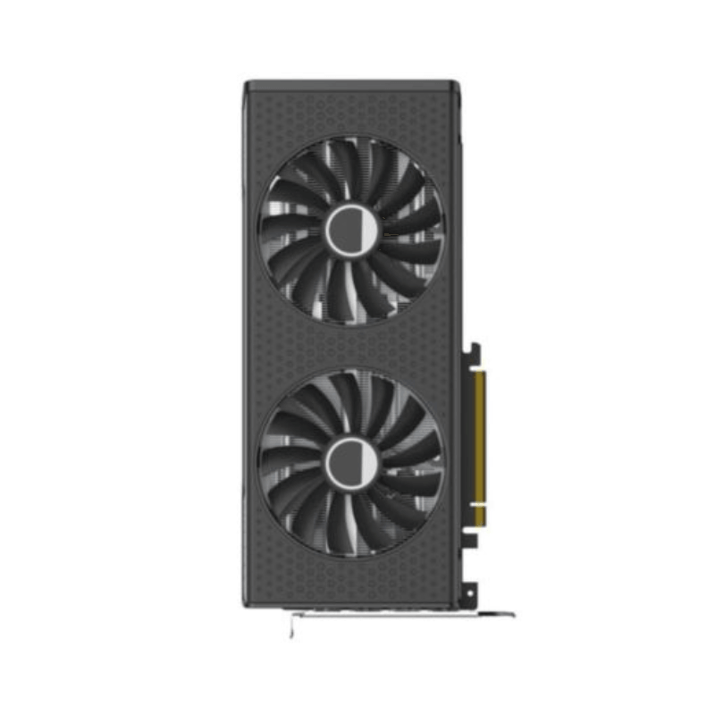 Vista frontal de la Tarjeta gráfica XFX RX-78TSWFTFP AMD Radeon RX 7800 XT 16GB GDDR6