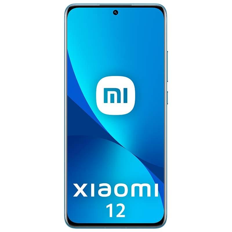 vista frontal del Xiaomi 12 8GB/256GB Azul