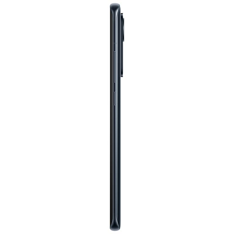 Xiaomi 12 8GB/256GB Gris - Desprecintado, vista lateral ultrafina con botones de volumen y encendido, módulo de cámara trasera sobresaliente y acabado