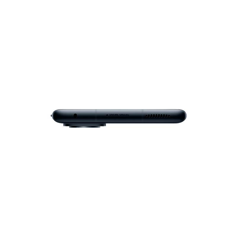 Xiaomi 12 8GB/256GB Gris Desprecintado mostrado de canto superior, diseño delgado en gris oscuro con cámara trasera sobresaliente y rejilla de altavoz