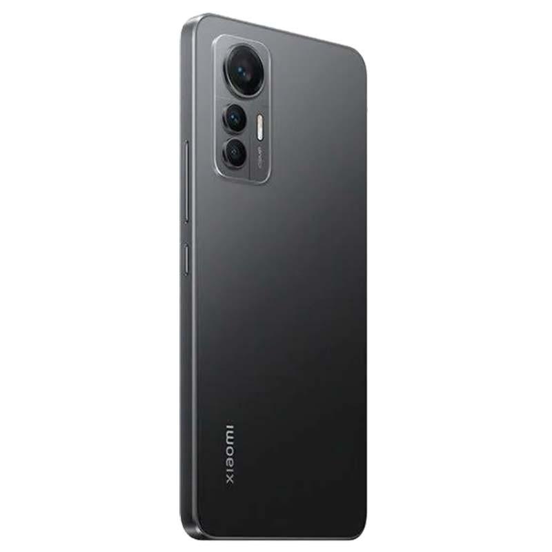 vista trasera y lateral derecho del Teléfono móvil Xiaomi 12 Lite 6GB/128GB Negro