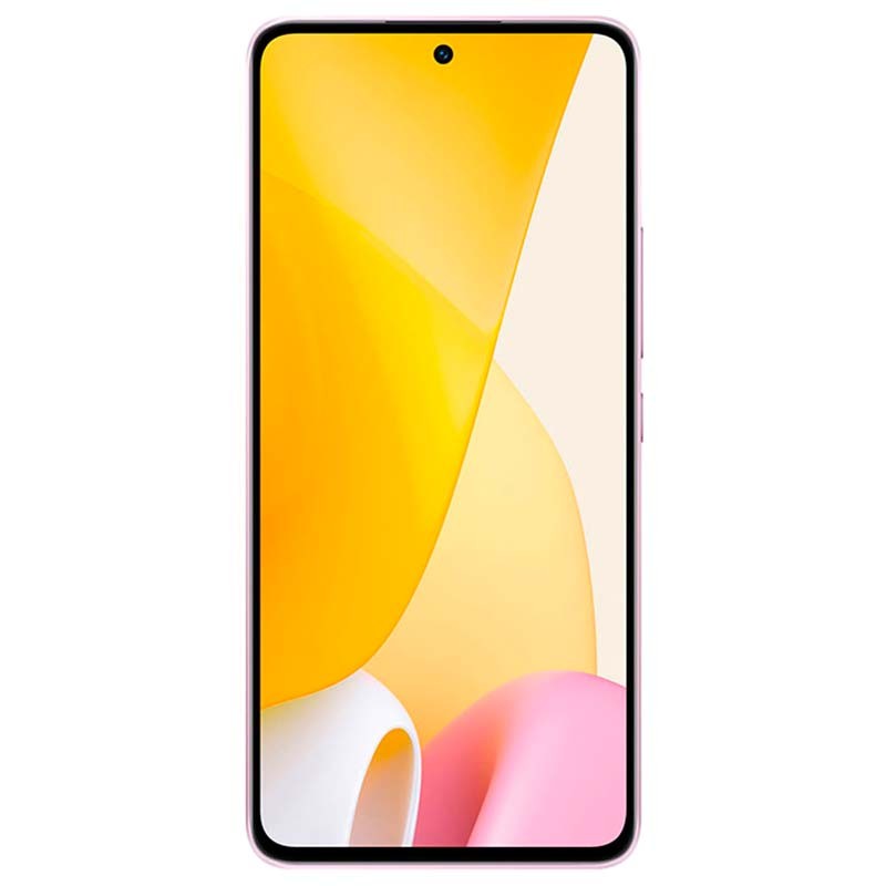 vista frontal del Teléfono móvil Xiaomi 12 Lite 8GB/128GB Rosa