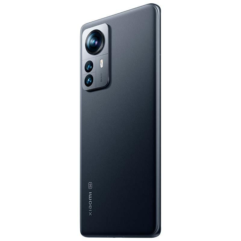 vista trasera y lateral izquierdo del Xiaomi 12 Pro 12GB/256GB Gris