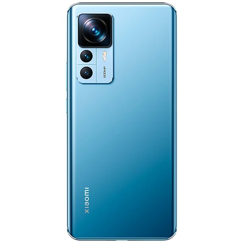 Xiaomi 12T Pro 12GB 256GB Azul reacondicionado oficial con trasera azul brillante y módulo triple de cámara vertical con sensor principal grande