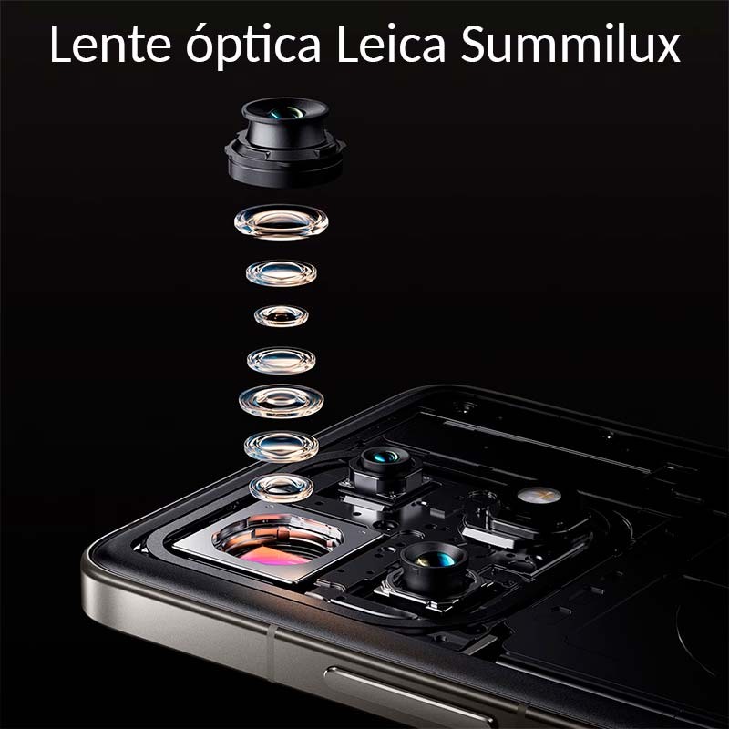 Xiaomi 14T Pro 5G 12GB/256GB Gris - cámara Leica