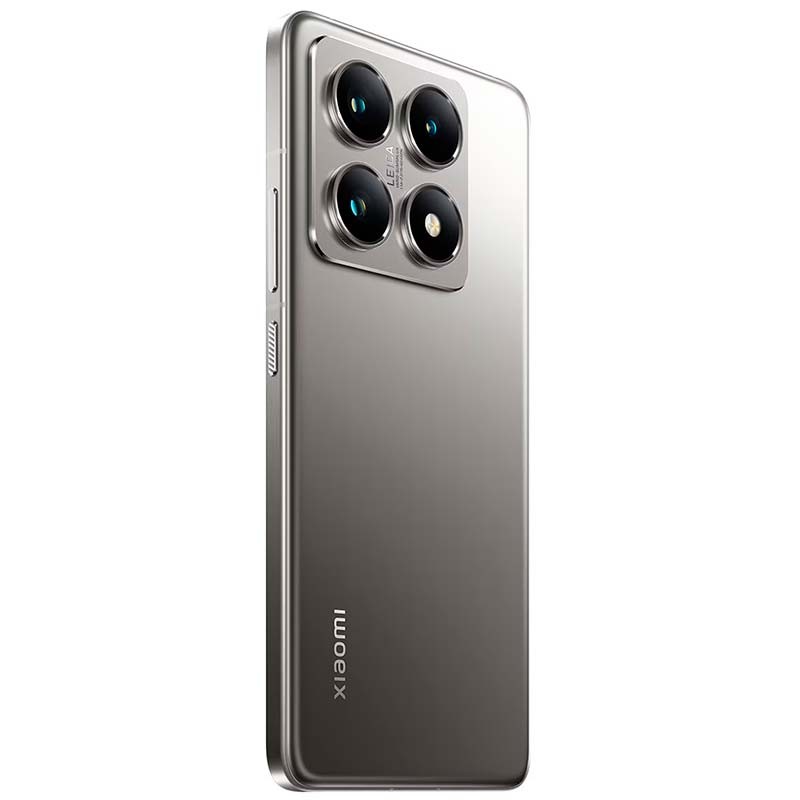 Xiaomi 14T Pro 5G 12GB/256GB Gris - vista trasera y lateral
