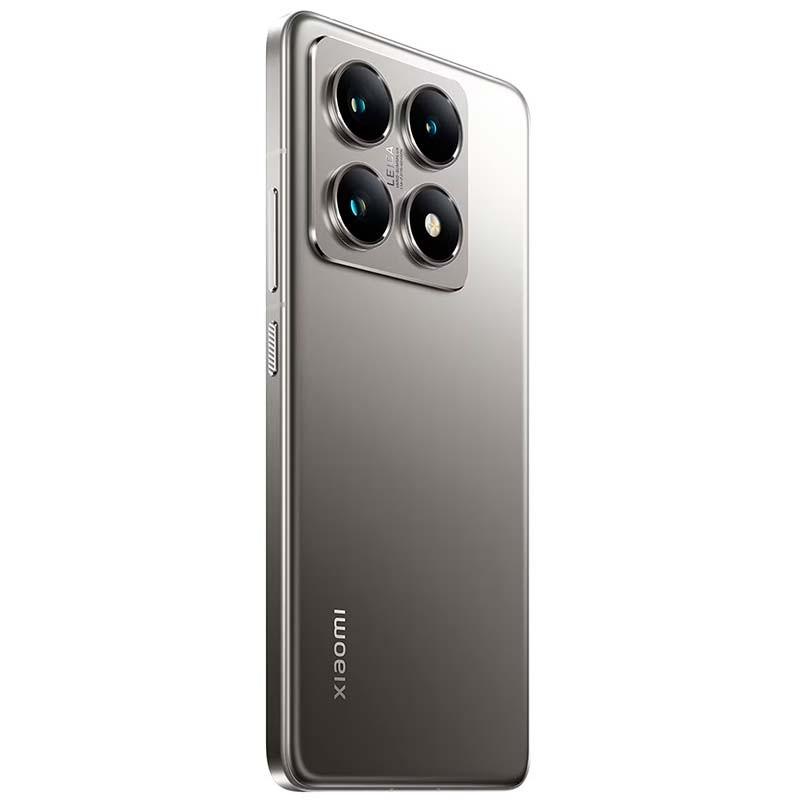 Xiaomi 14T Pro 5G 12GB/256GB Gris - vista trasera y lateral