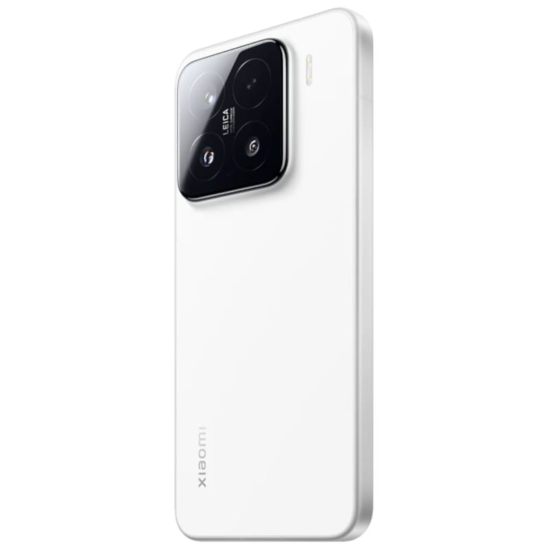 Xiaomi 15 5G 12GB/512GB Blanco Vista Trasera y lateral derecho