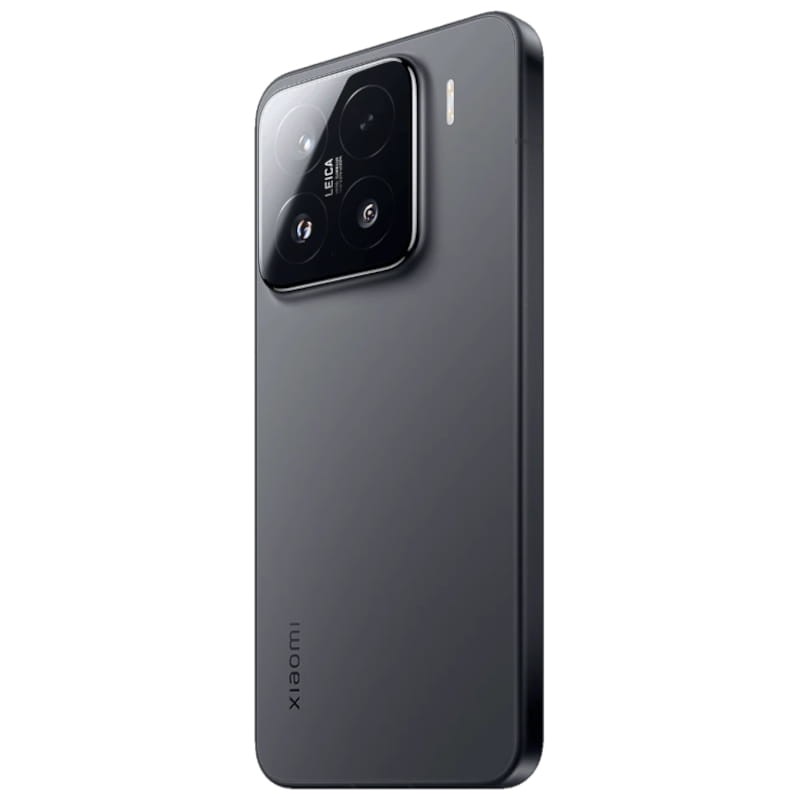 Xiaomi 15 5G 12GB/512GB Negro Vista trasera y lateral derecho