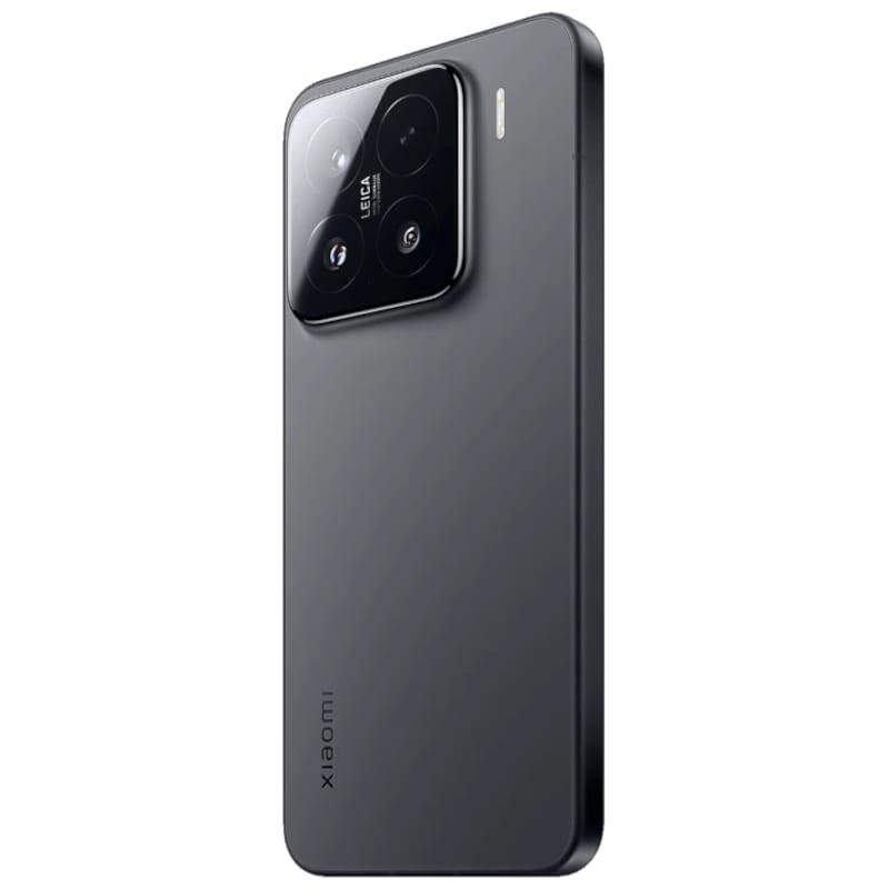 Xiaomi 15 5G 12GB/512GB Negro Vista trasera y lateral derecho