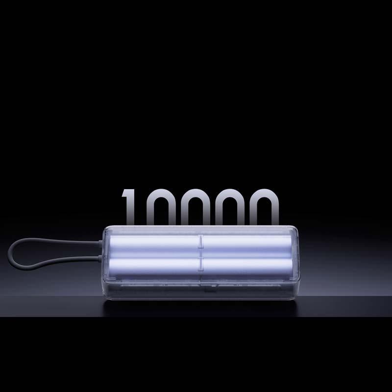 Xiaomi 165W Power Bank 10000mAh (Câble Intégré) - capacité