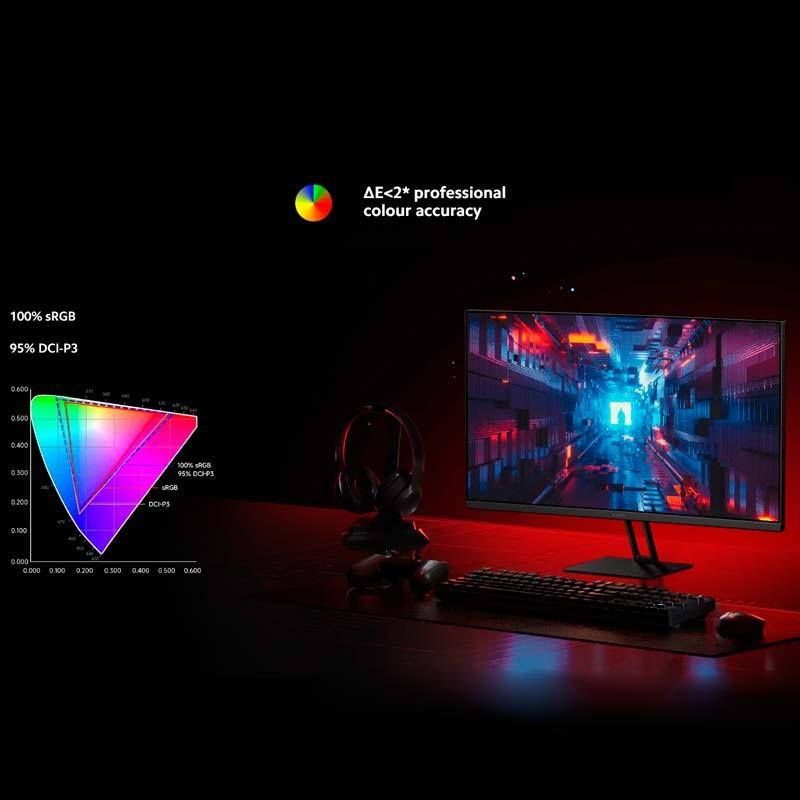 cobertura de color del Xiaomi 2K Gaming Monitor G27Qi