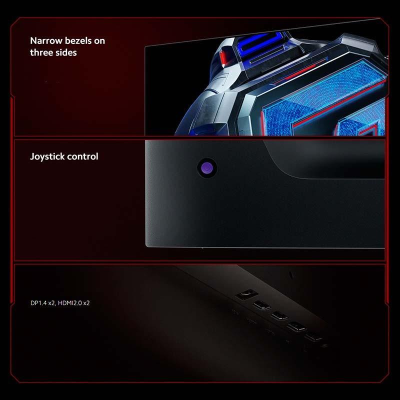 diseño del Xiaomi 2K Gaming Monitor G27Qi