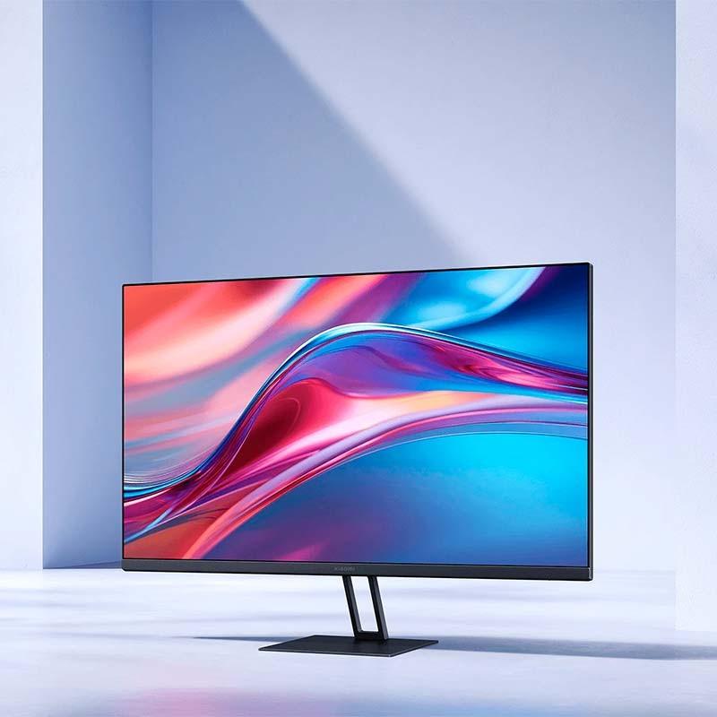 Xiaomi 2K A27Qi 27 pulgadas IPS LCD con biseles ultrafinos, pantalla vibrante 2K, base metálica minimalista y acabado moderno en color negro