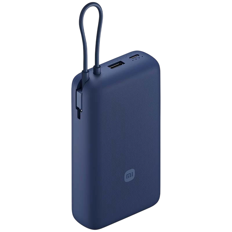 Xiaomi 33W Power Bank 20000mAh (Cable Integrado) Azul