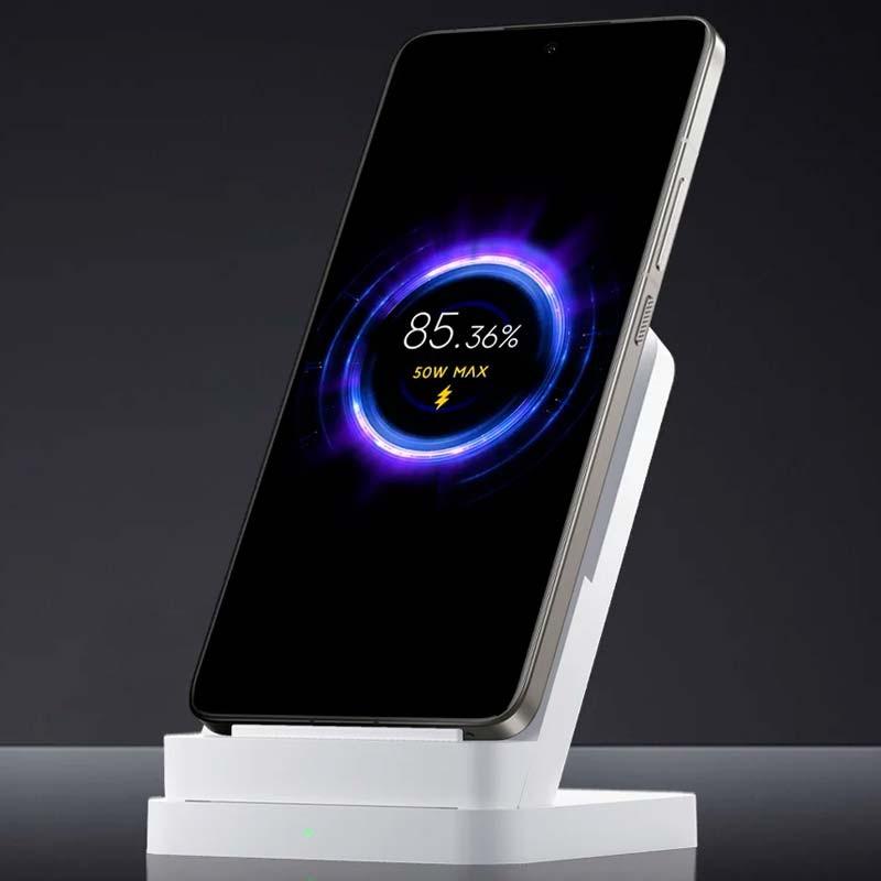 Xiaomi 50W Wireless Charging Stand Pro - fotografia real