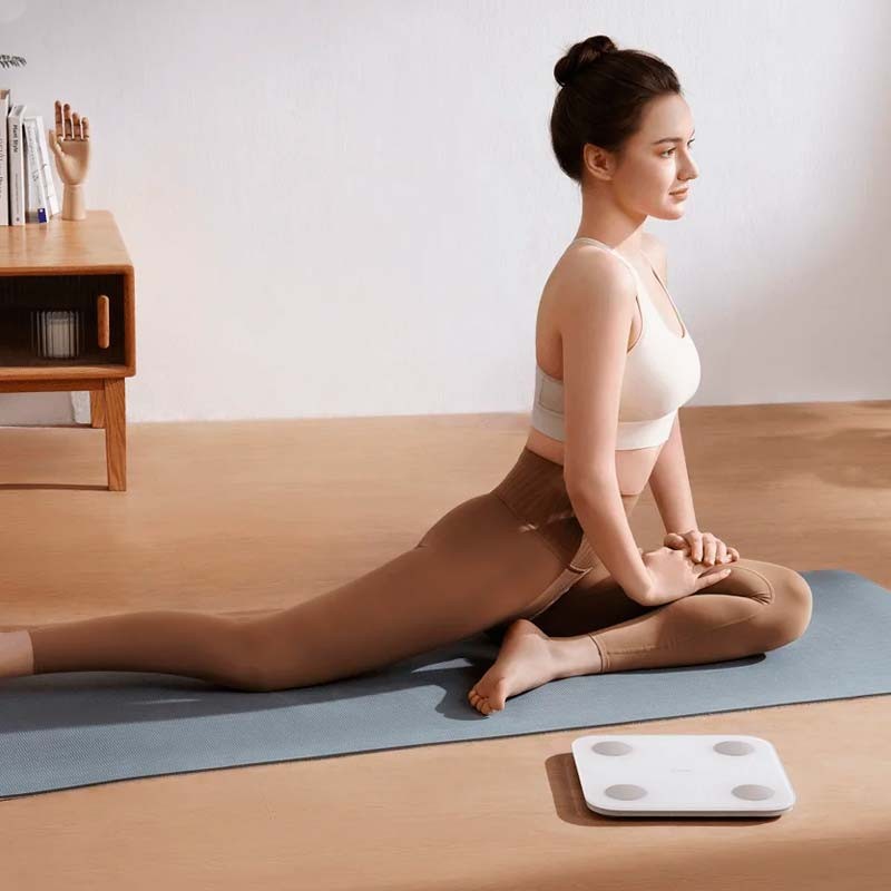 vista superior de la Báscula Xiaomi Body Composition Scale S400