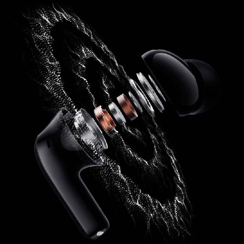 componentes internos de los Auriculares Inalámbricos Xiaomi Redmi Buds 5 Pro Negro