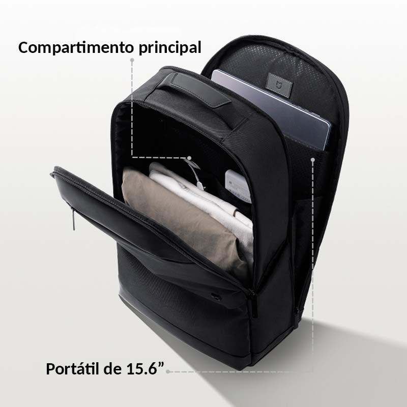 compartiments du Sac à dos imperméable Xiaomi Business Backpack Noir 20L