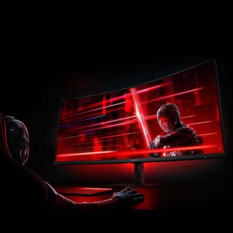 dimensiones del Xiaomi Curved Gaming Monitor G34WQi