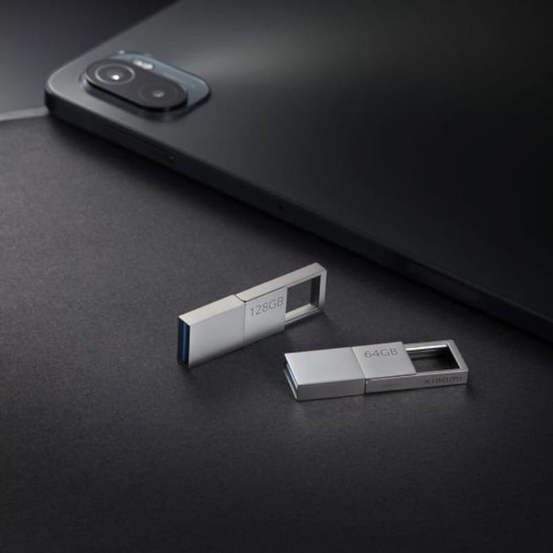 Adaptable Xiaomi Dual-interface Flash Drive 64GB Plata - Pendrive USB