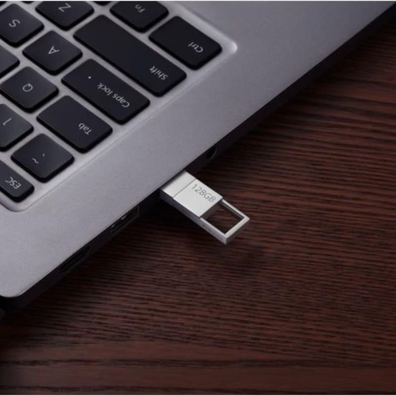 Gran calidad de Xiaomi Dual-interface Flash Drive 64GB Plata - Pendrive USB