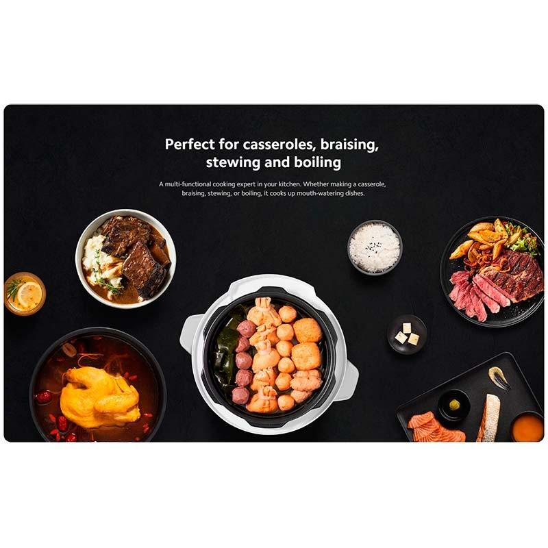 Xiaomi Electric Pressure Cooker 4,8L - vista superior