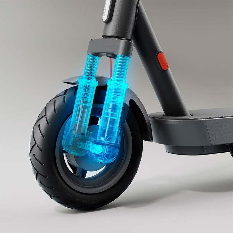 Xiaomi Electric Scooter 5 - amortiguación doble delantera
