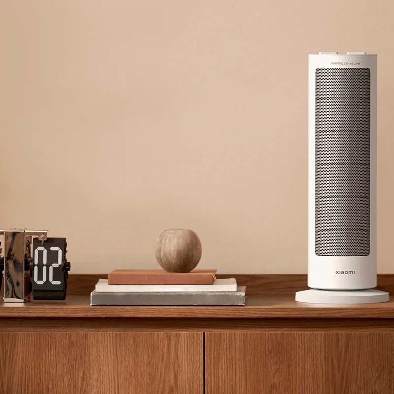 diseño del Xiaomi Fan Heater Blanco