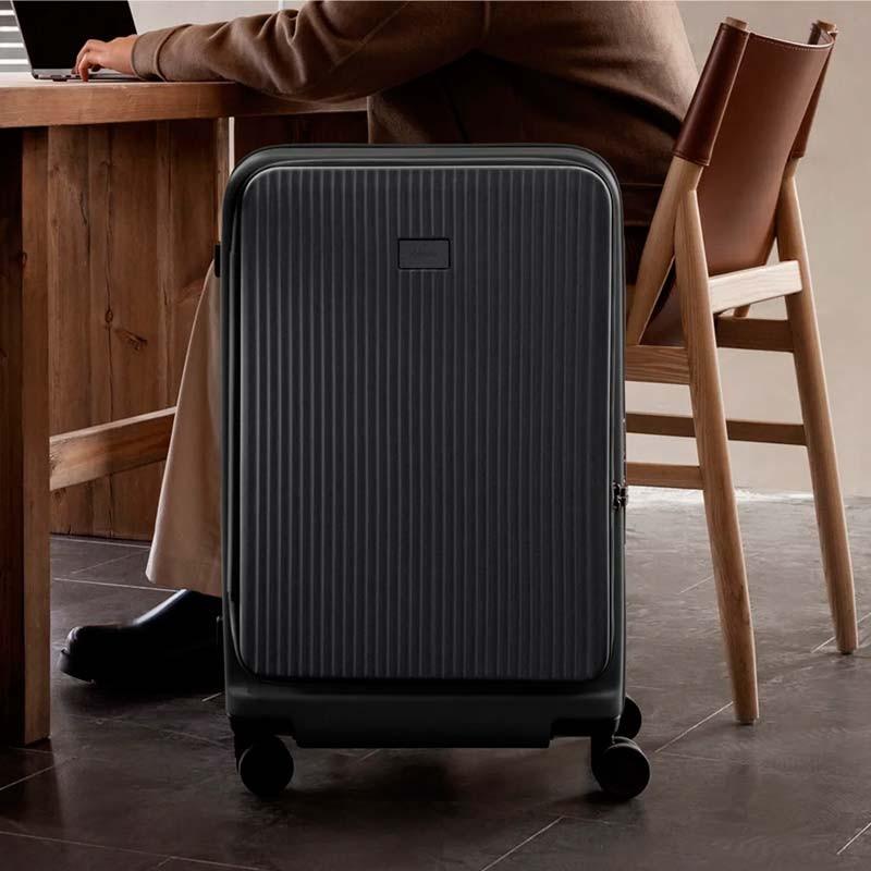 photographie réelle de la valise Xiaomi Front Opening Luggage 20
