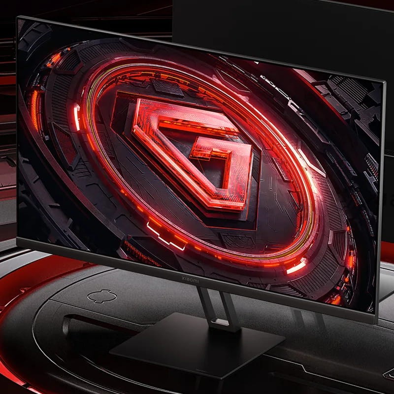 Xiaomi Gaming Monitor G24i 23.8'' FullHD IPS 180Hz FreeSync - Monitor para PC Foto real frontal lado izquierdo