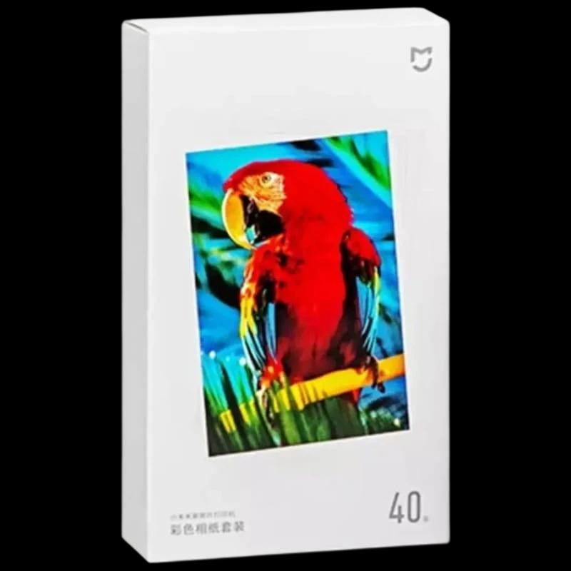 Xiaomi Instant Photo Paper 3 40 Folhas – Papel fotográfico para Xiaomi 1S Set