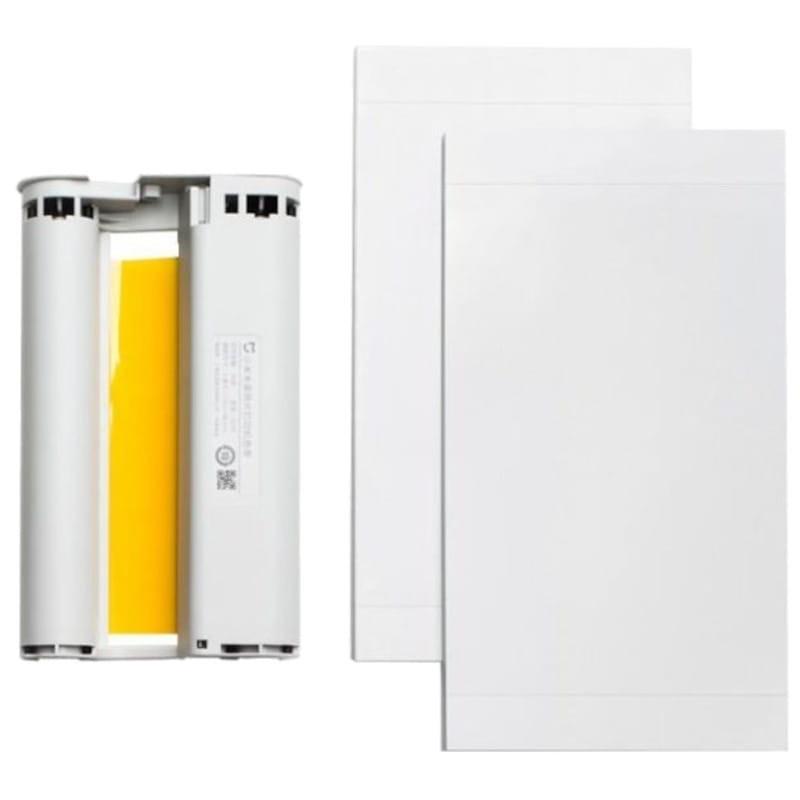 Xiaomi Instant Photo Paper 6 40 Folhas – Papel fotográfico - Papel