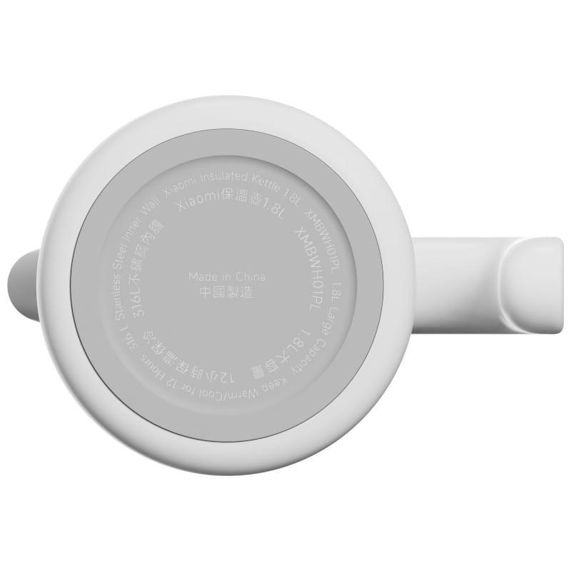 Desde abajo de Xiaomi Insulated Kettle 1.8L Blanco - Termo