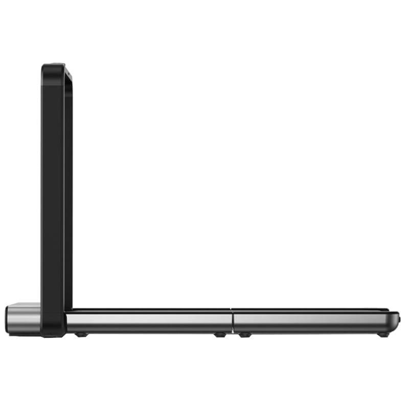 Vue latérale du tapis de course pliant Kingsmith Walkingpad X21 noir