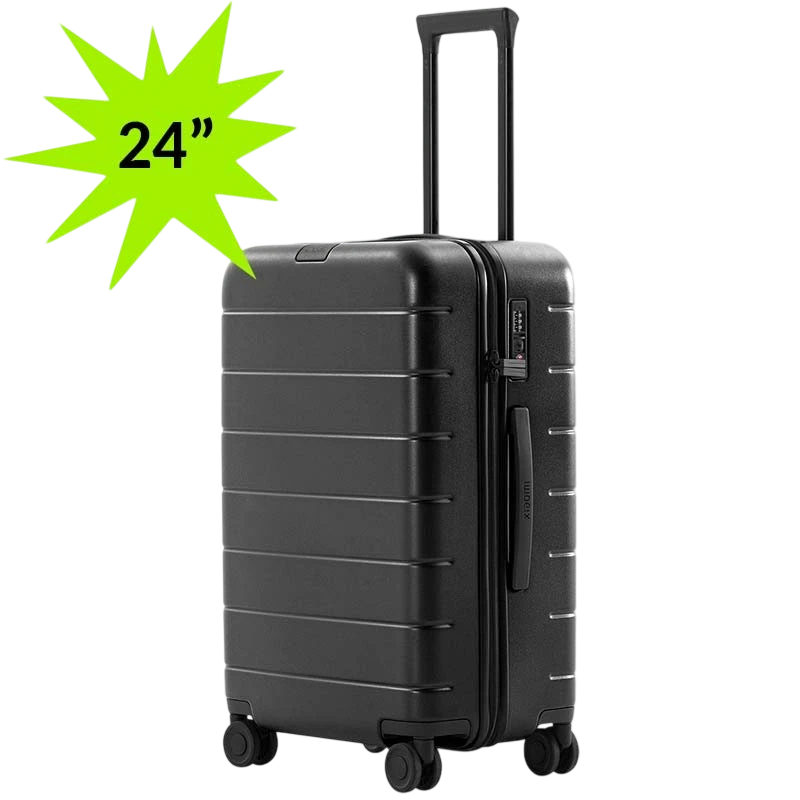 Valise de voyage Xiaomi Luggage Classic Pro noire de 24''