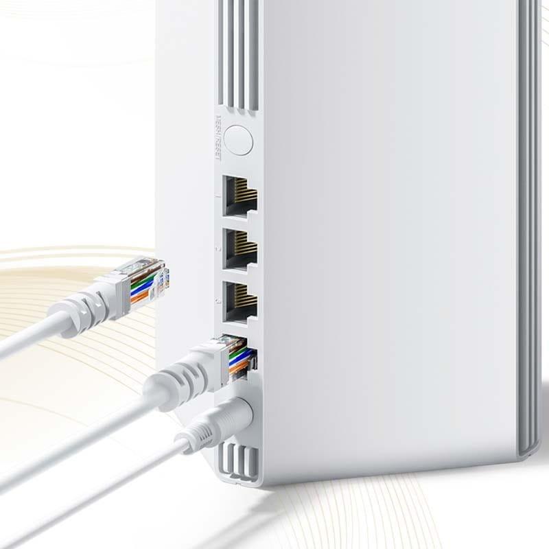Xiaomi Mesh System AC1200 (Pack x3) 2,4Ghz/5Ghz WiFi 5 Blanco imagen de los conectores