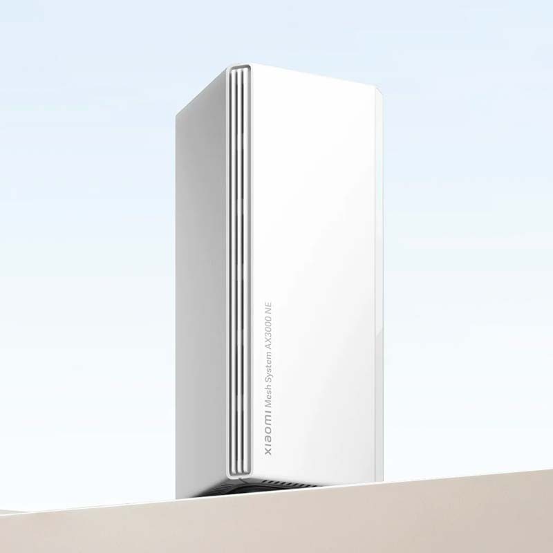 vista frontal del Xiaomi Mesh System AX3000 NE Blanco