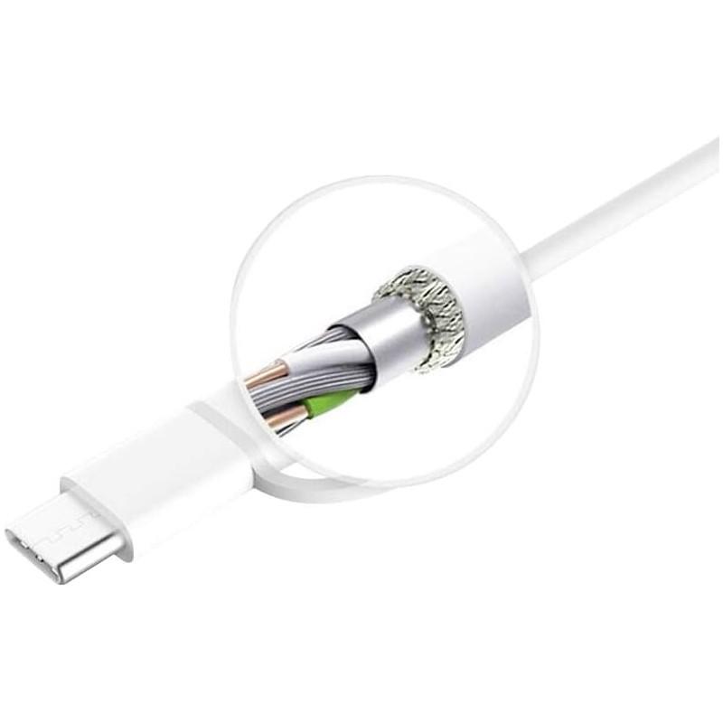 Xiaomi Mi Cable USB a USB Tipo C/Micro USB 30cm - Color Blanco Materiales internos