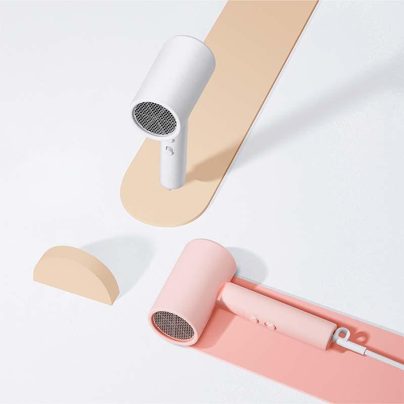 Secador de pelo Xiaomi Compact Hair Dryer H101 Rosa y blanco